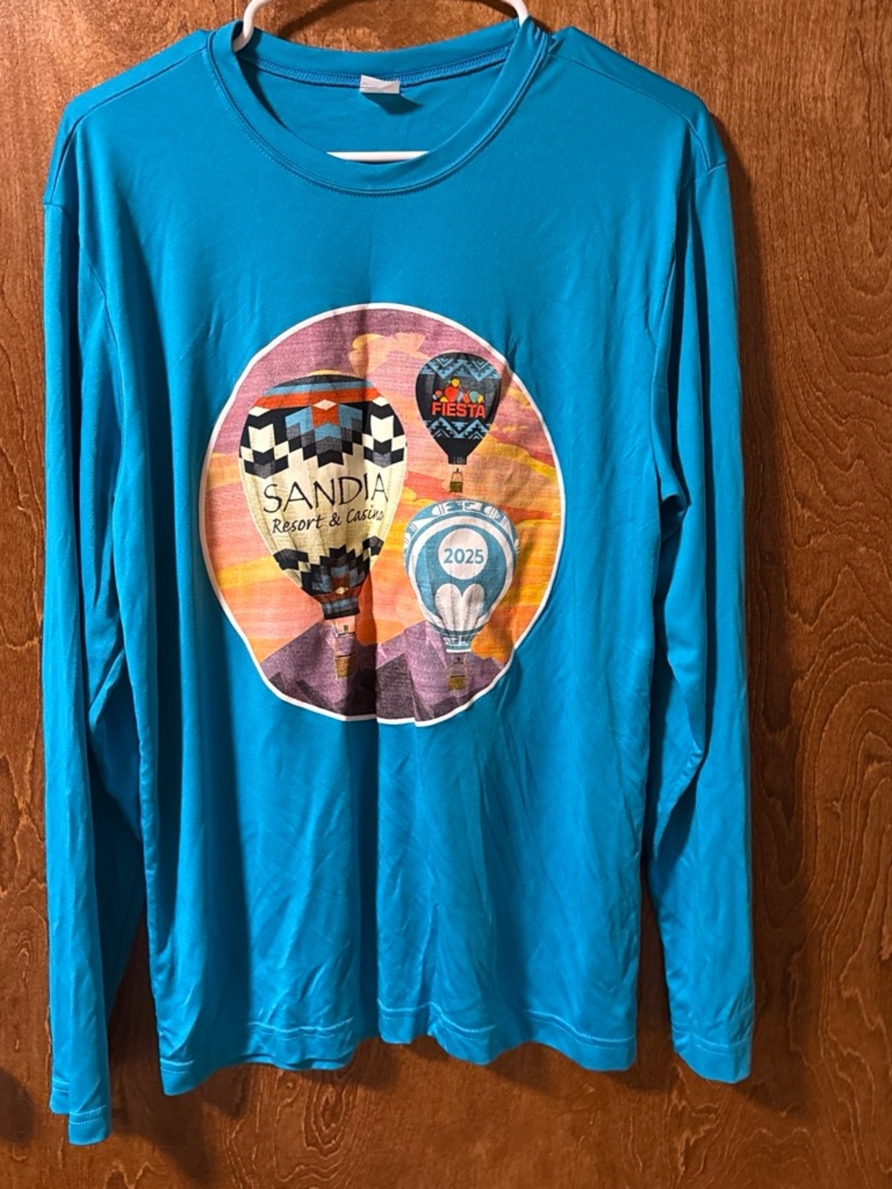 Long-Sleeve Hot Air Balloon Graphic Tee